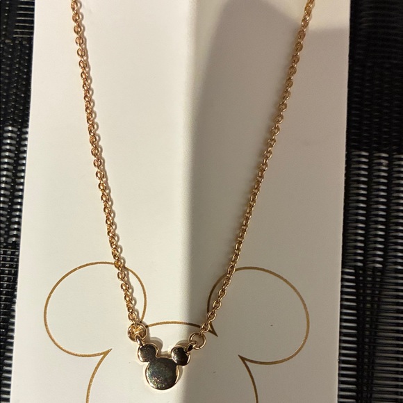 Disney Gold Plated Mickey Mouse Necklace - Picture 3 of 4